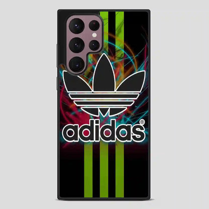 Adidas Logo Art Green Samsung Galaxy S22 Ultra Case