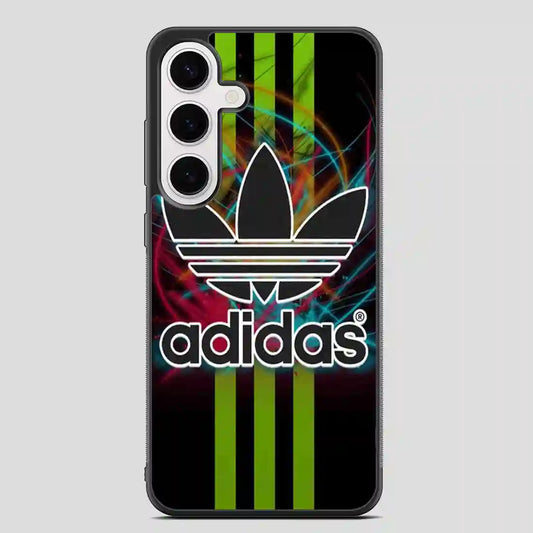 Adidas Logo Art Green Samsung Galaxy S24 Plus Case