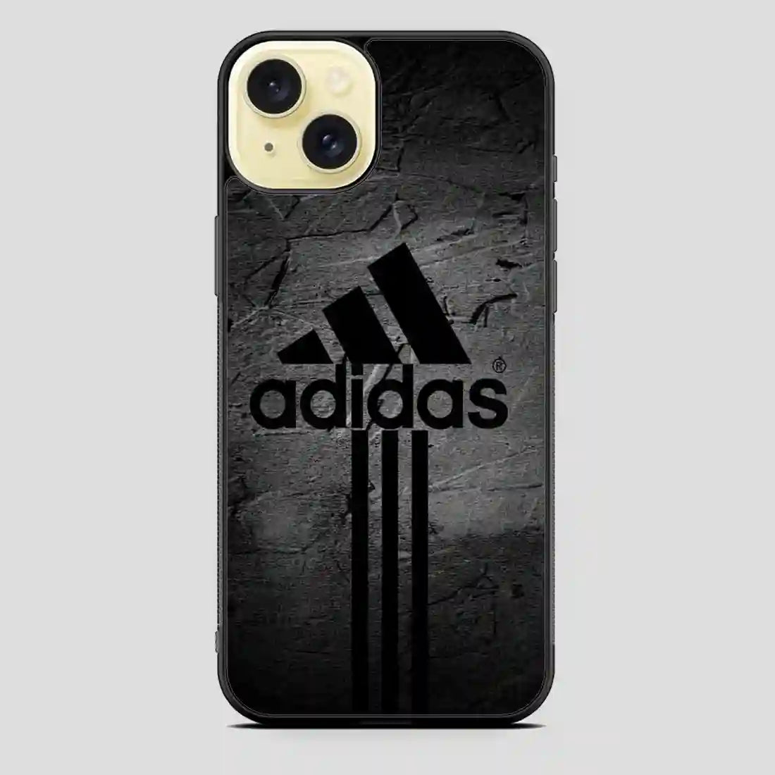 Adidas Logo Black iPhone 15 Plus Case