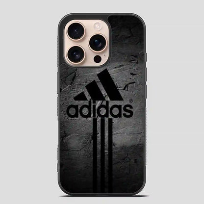 Adidas Logo Black iPhone 16 Pro Case