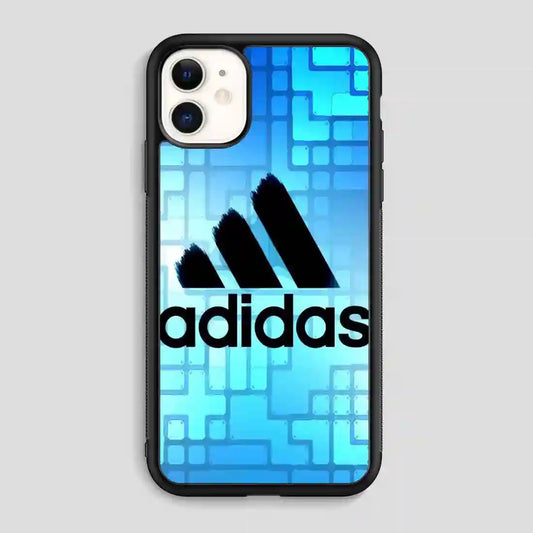 Adidas Logo Blue iPhone 11 Case