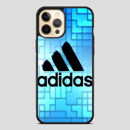 Adidas Logo Blue iPhone 12 Pro Case