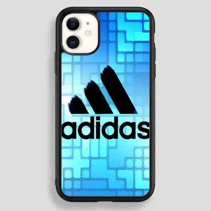 Adidas Logo Blue iPhone 12 Case