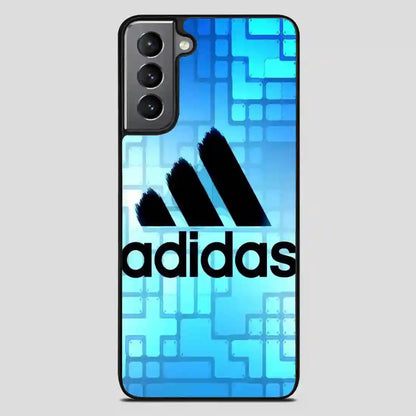 Adidas Logo Blue Samsung Galaxy S21 FE Case