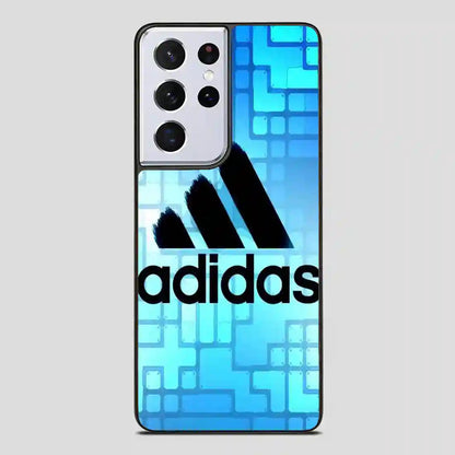 Adidas Logo Blue Samsung Galaxy S21 Ultra Case