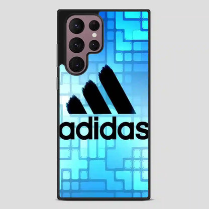 Adidas Logo Blue Samsung Galaxy S22 Ultra Case