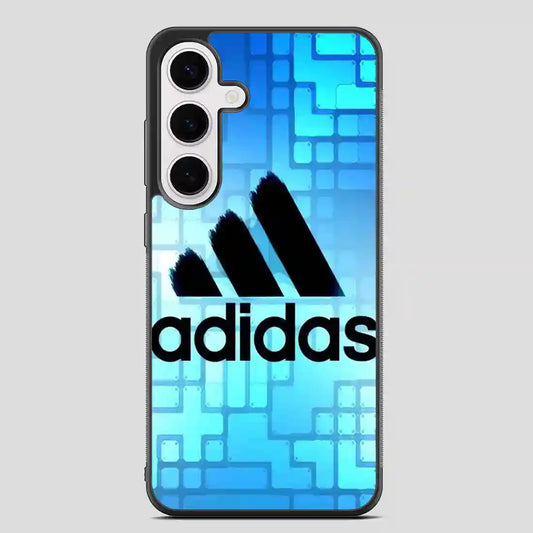 Adidas Logo Blue Samsung Galaxy S24 Plus Case