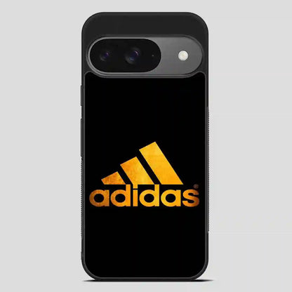 Adidas Logo Gpld Black Google Pixel 9 Case