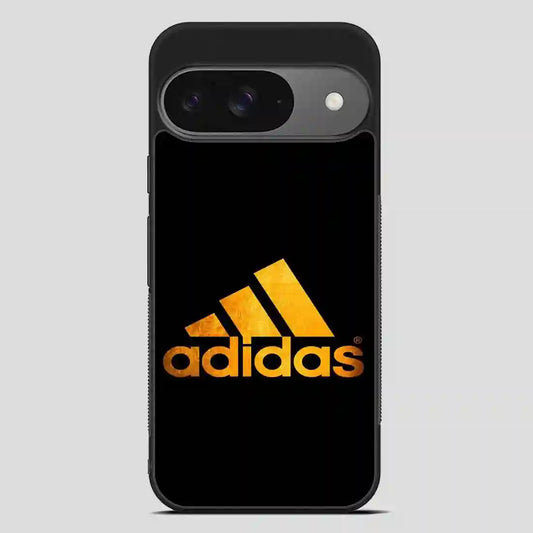 Adidas Logo Gpld Black Google Pixel 9 Case