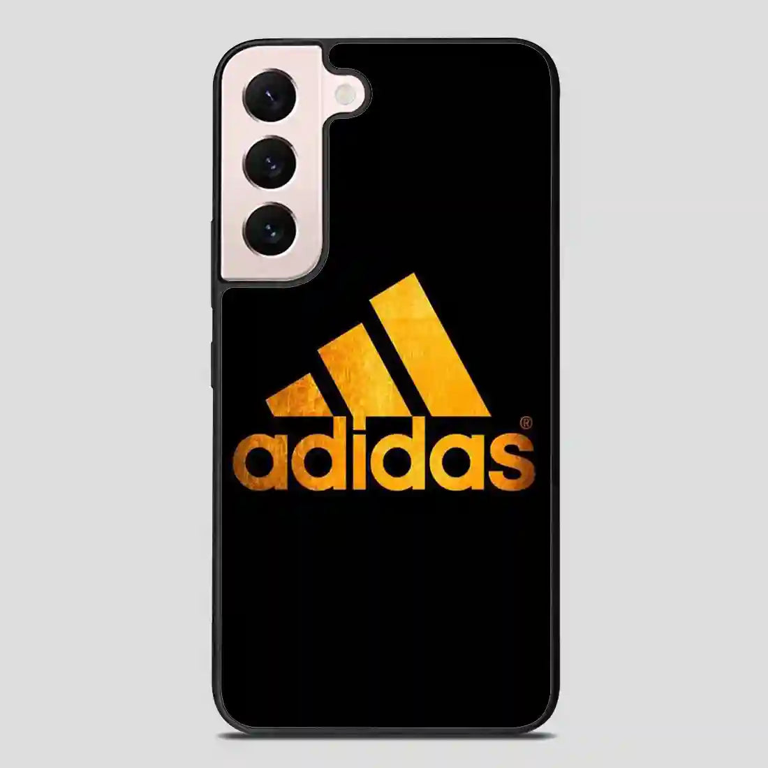 Adidas Logo Gpld Black Samsung Galaxy S22 Plus Case