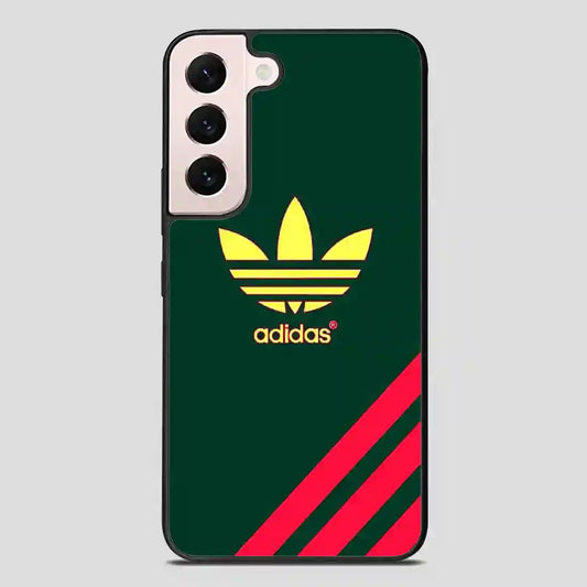 Adidas Logo Green Samsung Galaxy S22 Plus Case