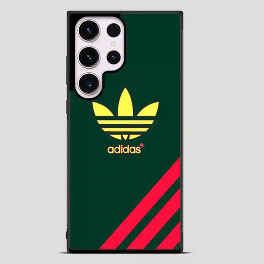 Adidas Logo Green Samsung Galaxy S23 Ultra Case