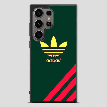 Adidas Logo Green Samsung Galaxy S24 Ultra Case