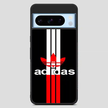 Adidas Logo Read Black Simple Google Pixel 8 Pro Case