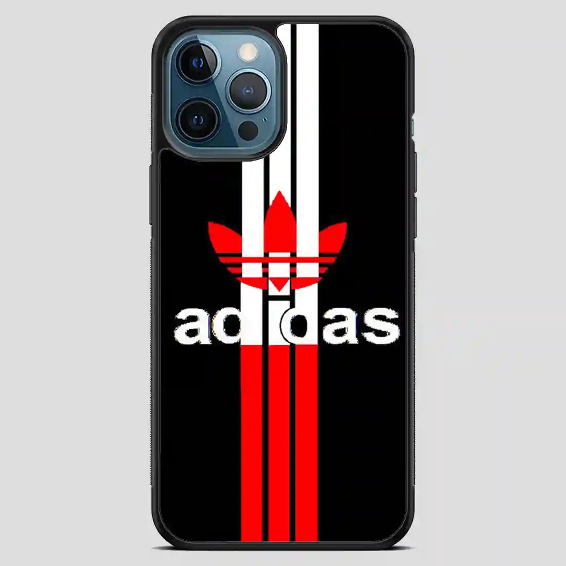 Adidas Logo Read Black Simple iPhone 12 Pro Max Case