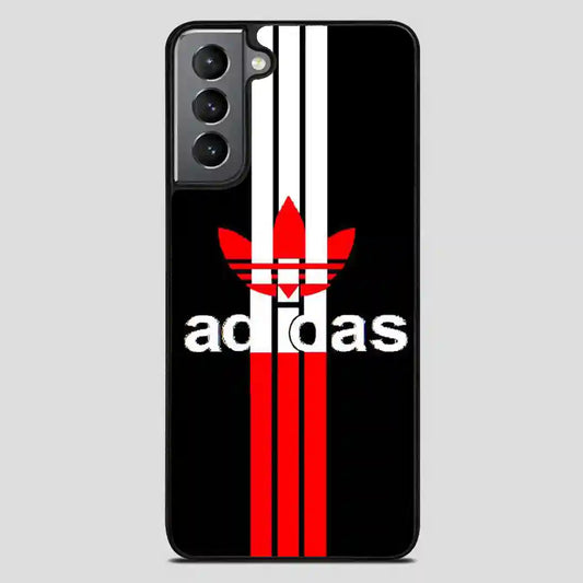 Adidas Logo Read Black Simple Samsung Galaxy S21 FE Case