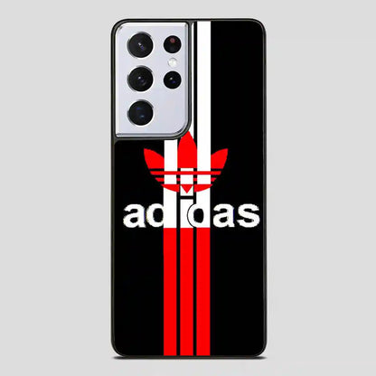 Adidas Logo Read Black Simple Samsung Galaxy S21 Ultra Case