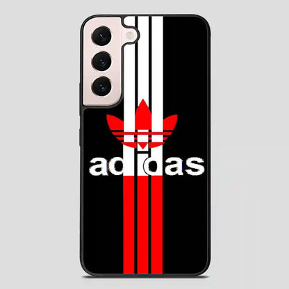 Adidas Logo Read Black Simple Samsung Galaxy S22 Plus Case