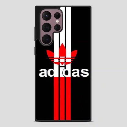 Adidas Logo Read Black Simple Samsung Galaxy S22 Ultra Case