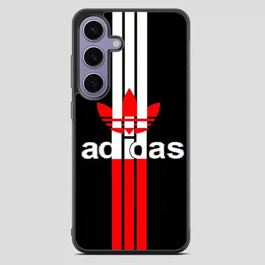 Adidas Logo Read Black Simple Samsung Galaxy S23 FE Case