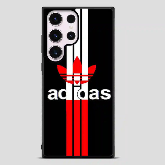 Adidas Logo Read Black Simple Samsung Galaxy S23 Ultra Case