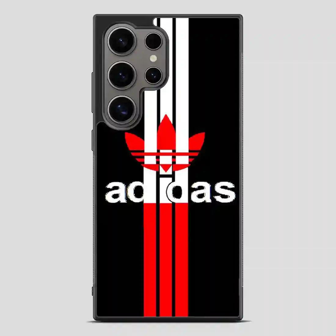 Adidas Logo Read Black Simple Samsung Galaxy S24 Ultra Case