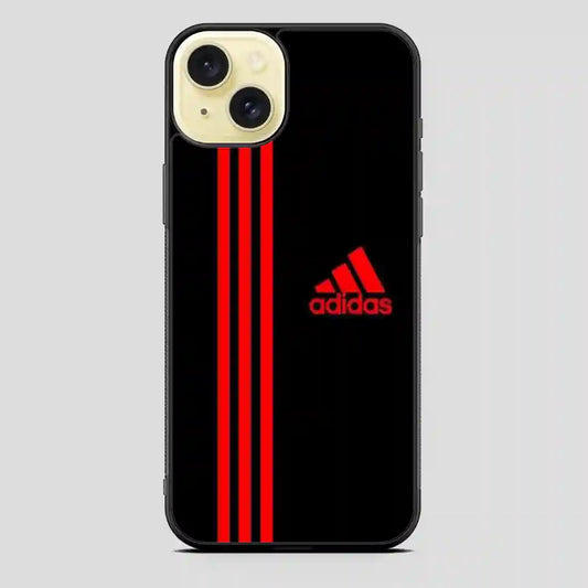 Adidas Logo Read iPhone 15 Plus Case