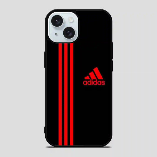 Adidas Logo Read iPhone 15 Case