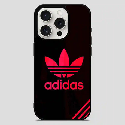 Adidas Logo Read Simple iPhone 15 Pro Max Case