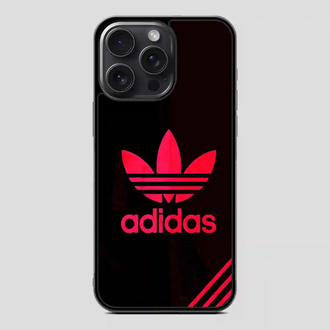 Adidas Logo Read Simple iPhone 15 Pro Case