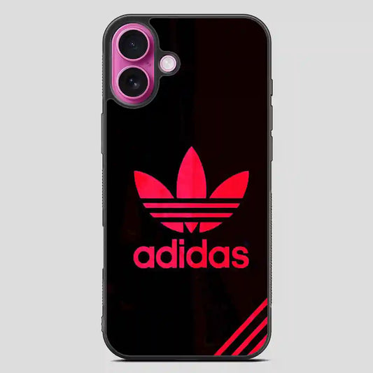 Adidas Logo Read Simple iPhone 16 Plus Case