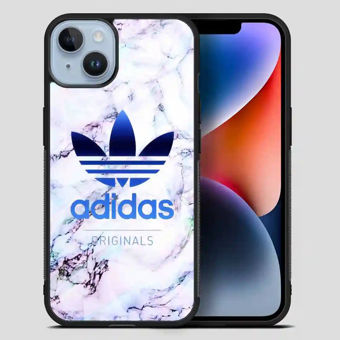 Adidas Marbel Nebula iPhone 14 Plus Case