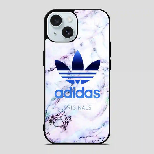 Adidas Marbel Nebula iPhone 15 Case