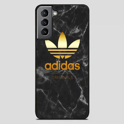 Adidas Marble Gold Samsung Galaxy S21 FE Case