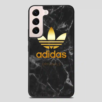 Adidas Marble Gold Samsung Galaxy S22 Plus Case