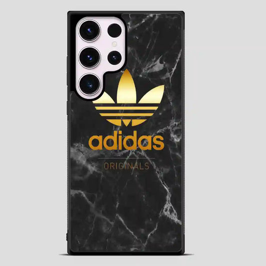 Adidas Marble Gold Samsung Galaxy S23 Ultra Case