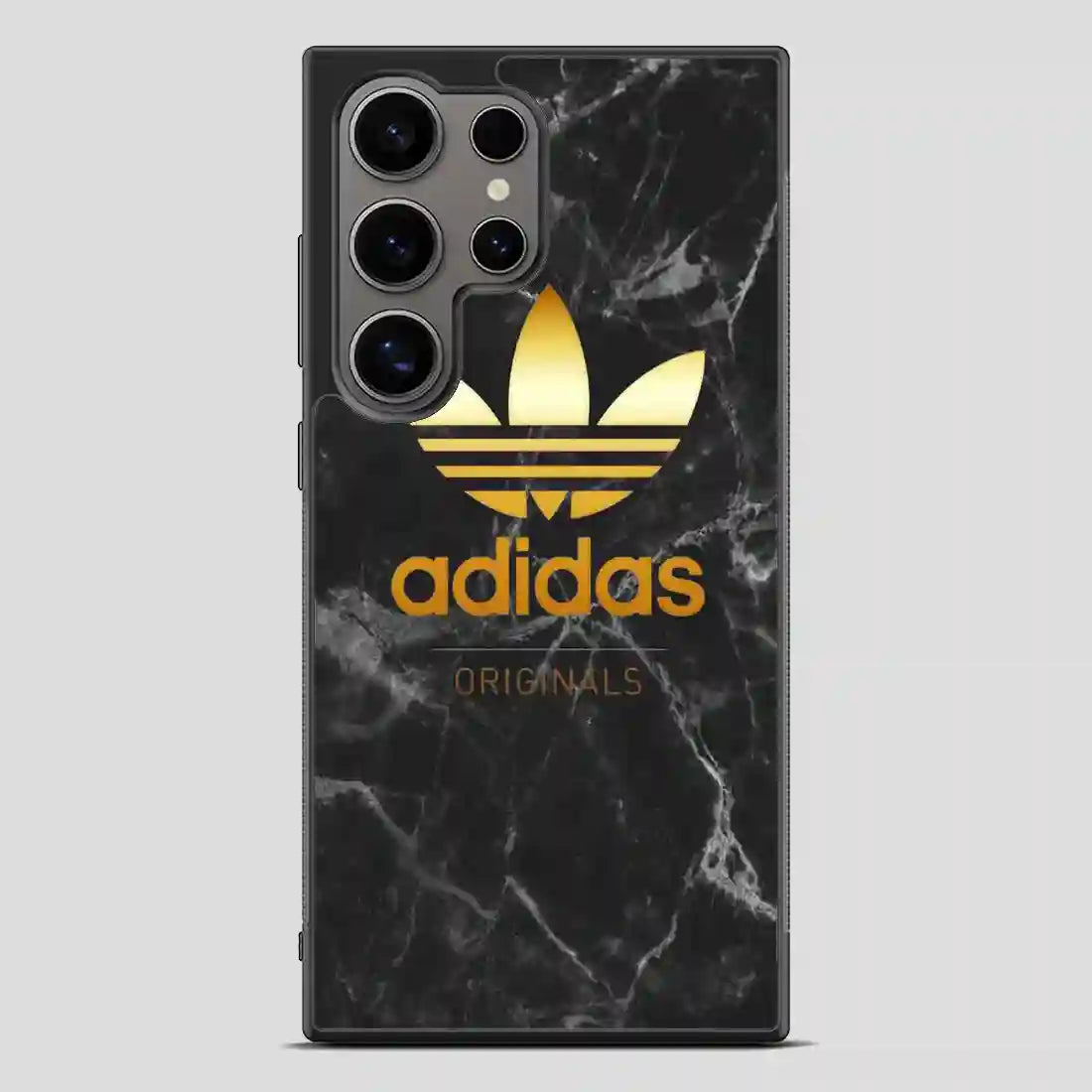 Adidas Marble Gold Samsung Galaxy S24 Ultra Case