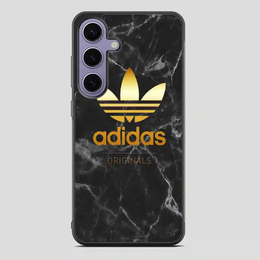 Adidas Marble Gold Samsung Galaxy S24 Case