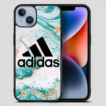 Adidas Matble Skyblue iPhone 14 Plus Case