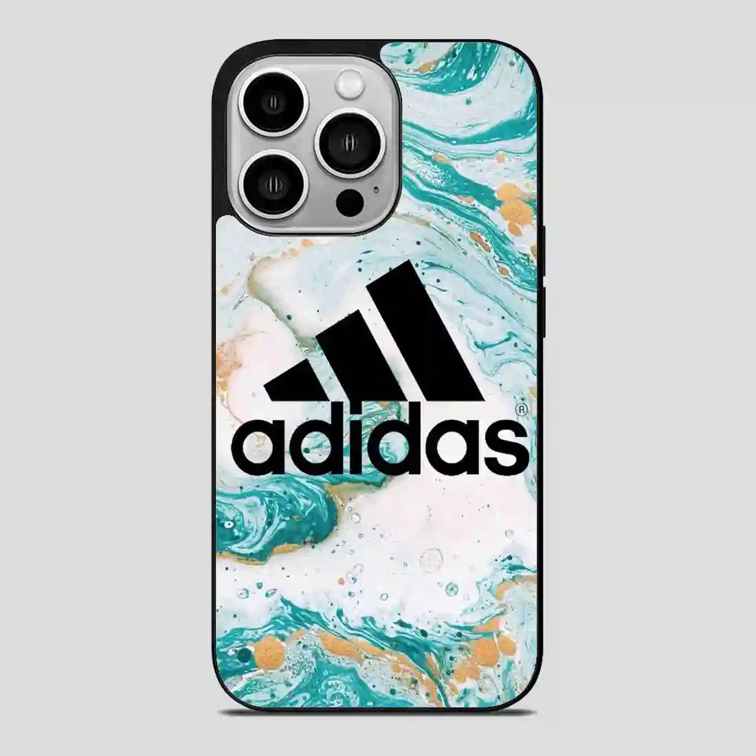 Adidas Matble Skyblue iPhone 14 Pro Case