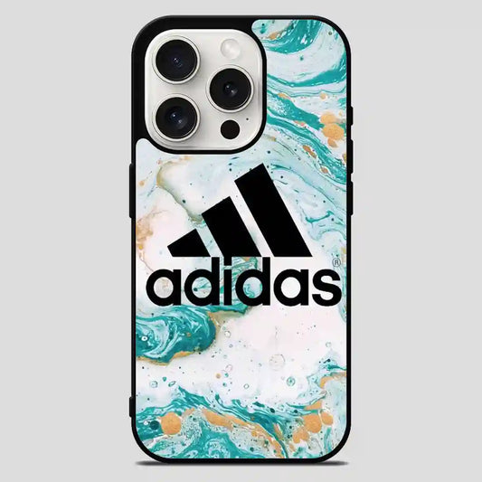 Adidas Matble Skyblue iPhone 15 Pro Max Case