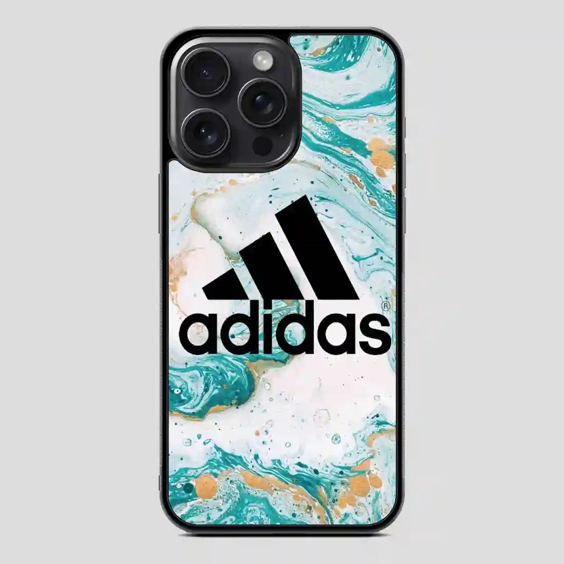 Adidas Matble Skyblue iPhone 15 Pro Case