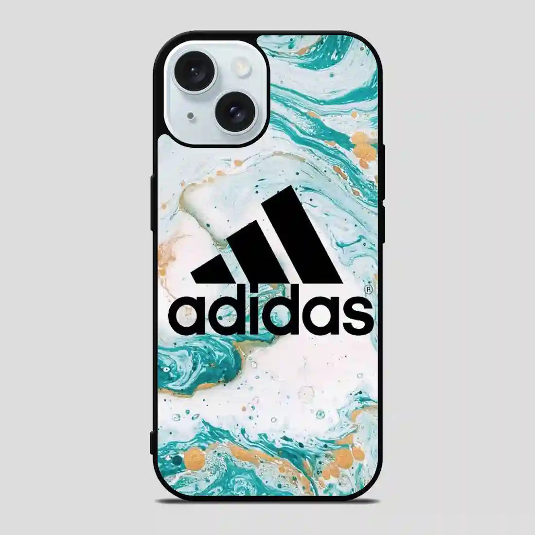 Adidas Matble Skyblue iPhone 15 Case