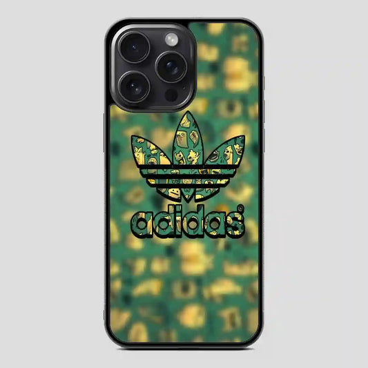 Adidas Pattern iPhone 15 Pro Case