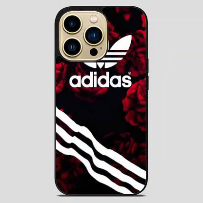 Adidas Red Color iPhone 14 Pro Max Case