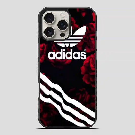 Adidas Red Color iPhone 16 Pro Max Case