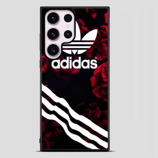 Adidas Red Color Samsung Galaxy S23 Ultra Case