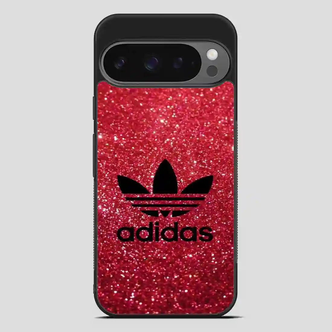 Adidas Red Glitter Google Pixel 9 Pro Case