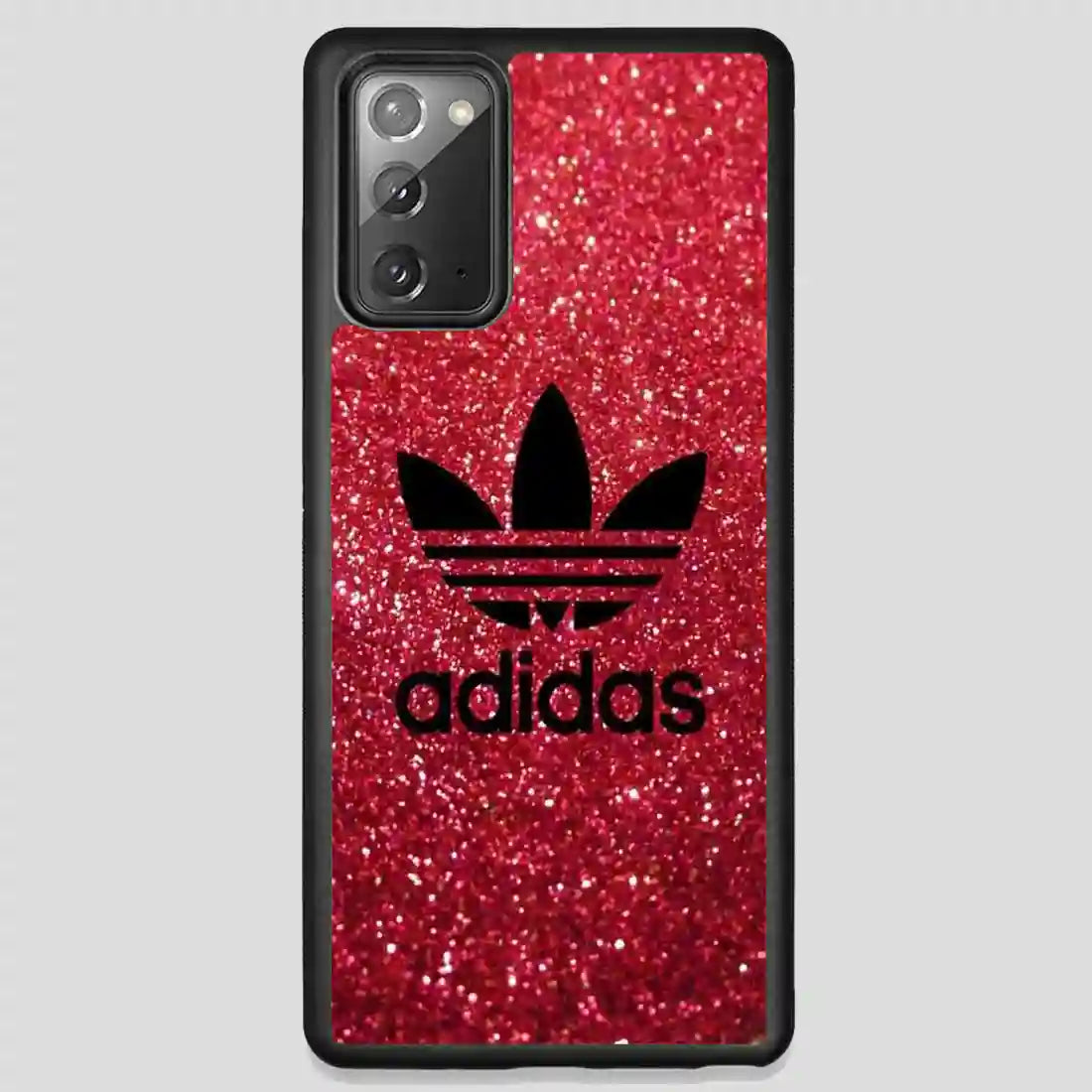 Adidas Red Glitter Samsung Galaxy Note 20 Case