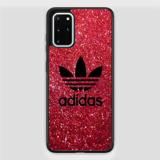 Adidas Red Glitter Samsung Galaxy S20 FE Case